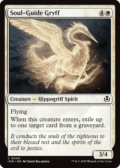 Soul-Guide Gryff (40) — Innistrad Remastered