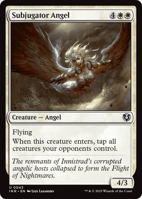 Subjugator Angel (43) — Innistrad Remastered