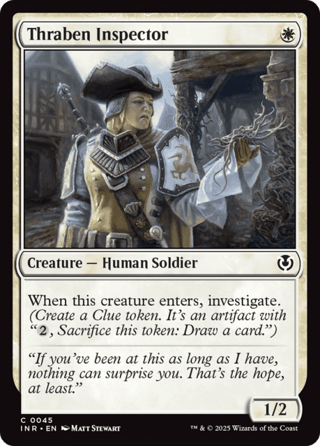 Thraben Inspector (45) — Innistrad Remastered