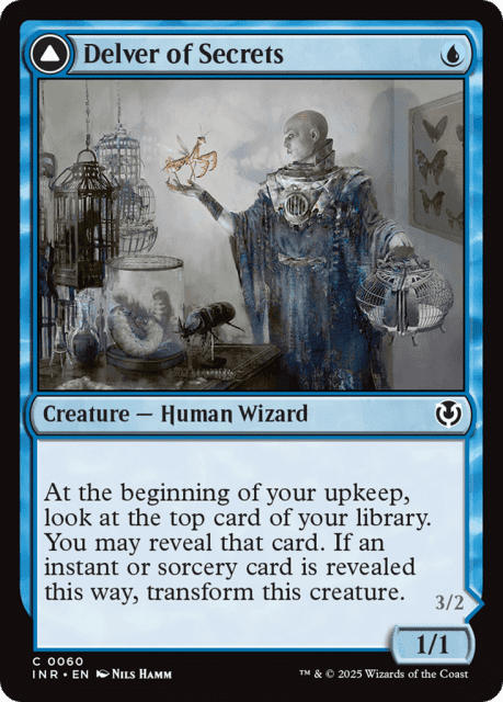 Delver of Secrets // Insectile Aberration (60) — Innistrad Remastered