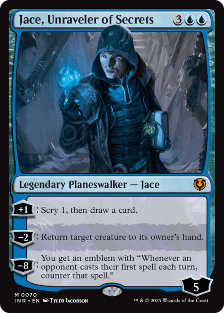 Jace, Unraveler of Secrets (70) — Innistrad Remastered