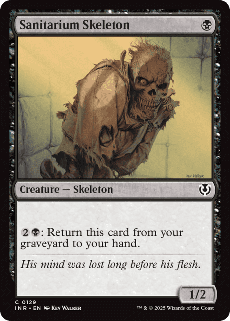 Sanitarium Skeleton (129) — Innistrad Remastered