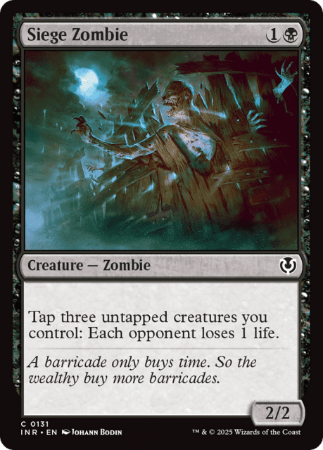 Siege Zombie (131) — Innistrad Remastered