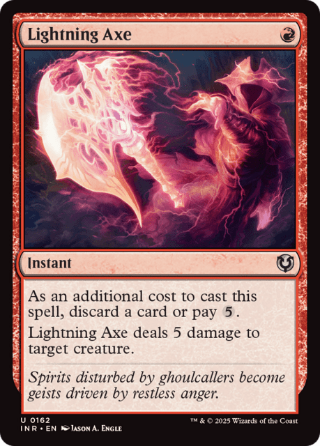 Lightning Axe (162) — Innistrad Remastered