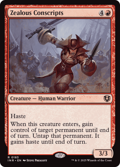 Zealous Conscripts (183) — Innistrad Remastered