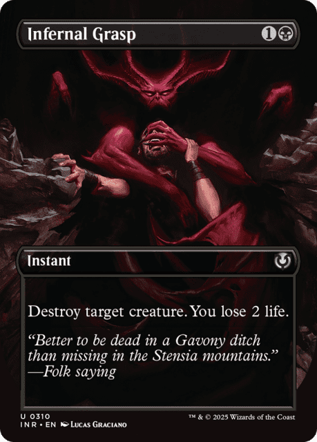Infernal Grasp (310) — Innistrad Remastered