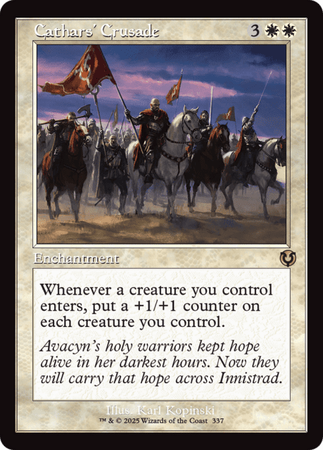 Cathars' Crusade (337) — Innistrad Remastered