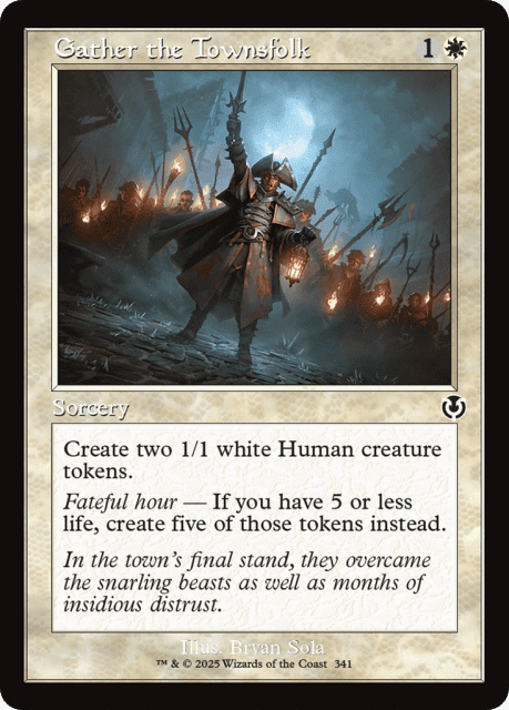 Gather the Townsfolk (341) — Innistrad Remastered