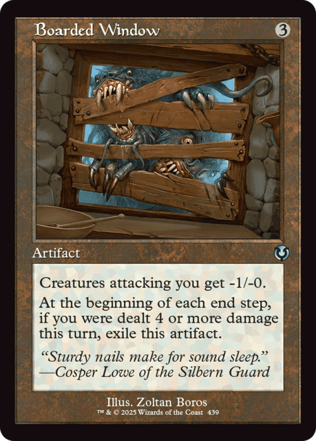 Boarded Window (439) — Innistrad Remastered