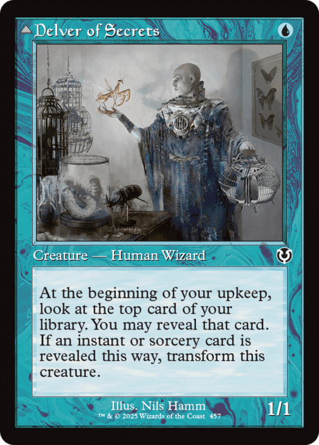 Delver of Secrets // Insectile Aberration (457) — Innistrad Remastered