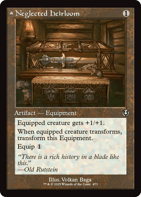 Neglected Heirloom // Ashmouth Blade (473) — Innistrad Remastered