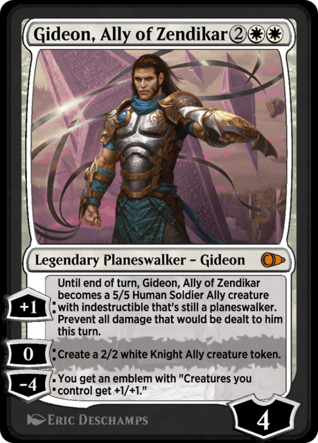 Gideon, Ally of Zendikar (14) — Pioneer Masters