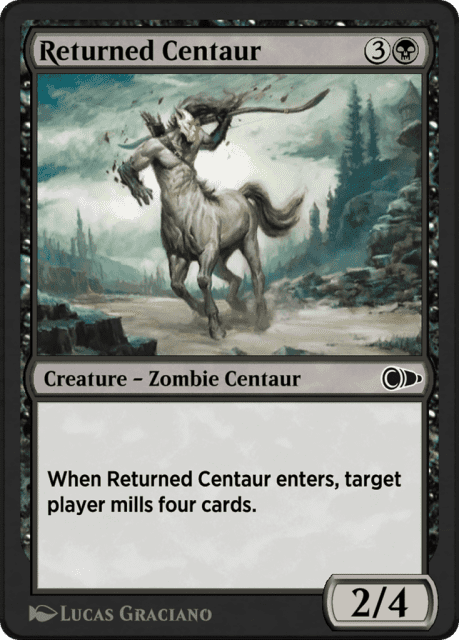 Returned Centaur (106) — Pioneer Masters