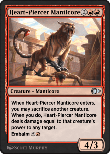 Heart-Piercer Manticore (140) — Pioneer Masters