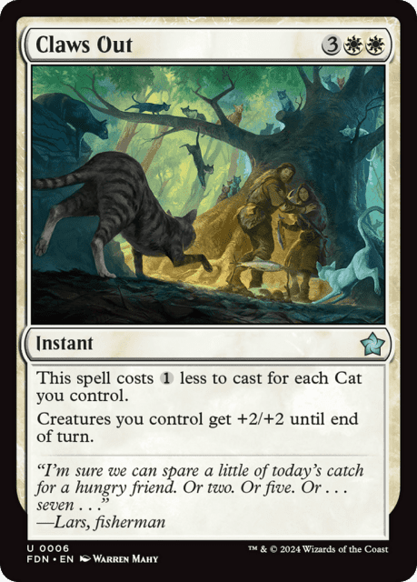 Claws Out (6) — Foundations