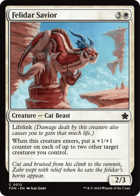 Felidar Savior (12) — Foundations