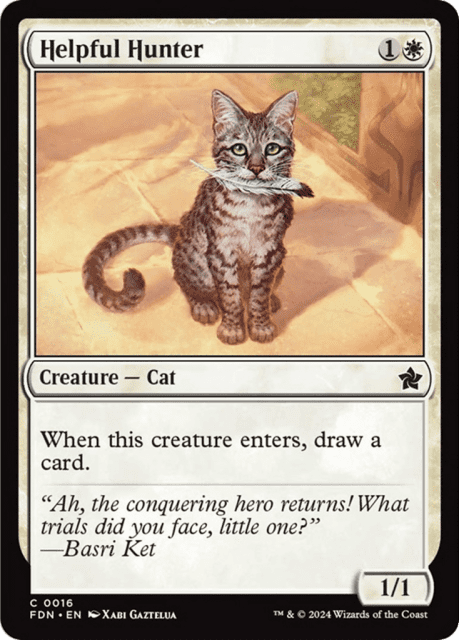 Helpful Hunter (16) — Foundations