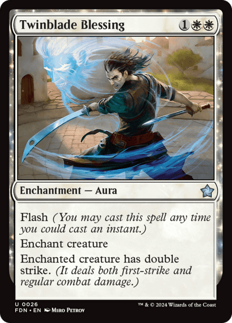 Twinblade Blessing (26) — Foundations