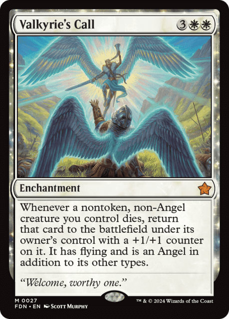 Valkyrie's Call (27) — Foundations