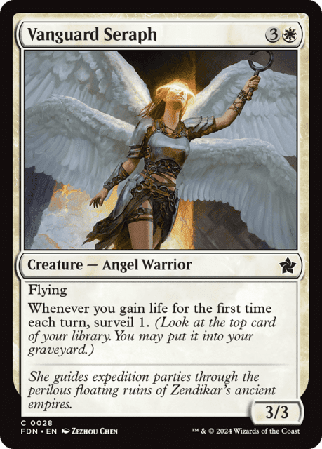 Vanguard Seraph (28) — Foundations
