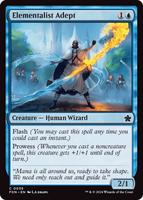 Elementalist Adept (36) — Foundations
