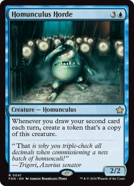 Homunculus Horde (41) — Foundations