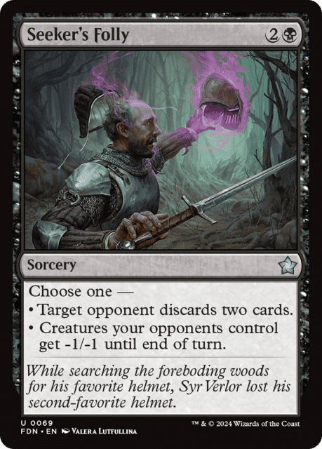 Seeker's Folly (69) — Foundations
