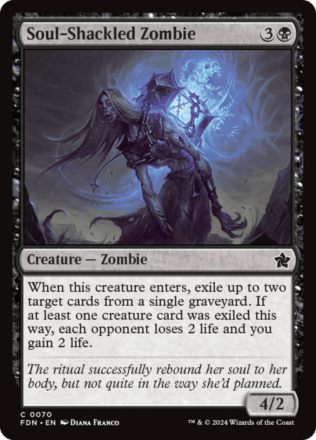 Soul-Shackled Zombie (70) — Foundations