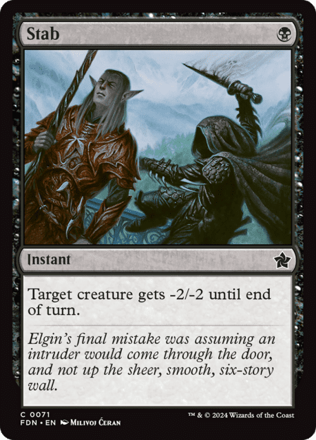 Stab (71) — Foundations