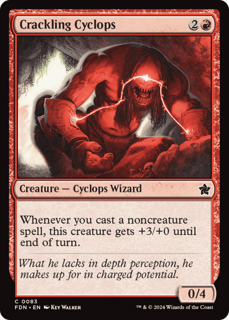 Crackling Cyclops (83) — Foundations