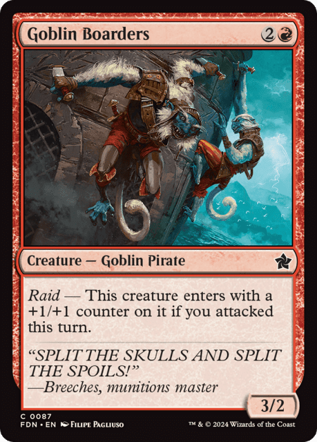 Goblin Boarders (87) — Foundations
