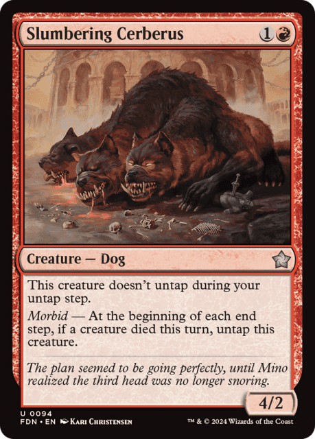 Slumbering Cerberus (94) — Foundations
