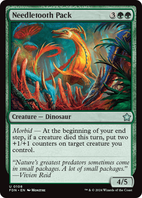 Needletooth Pack (108) — Foundations
