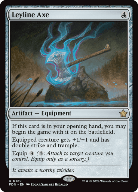 Leyline Axe (129) — Foundations