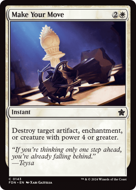 Make Your Move (143) — Foundations