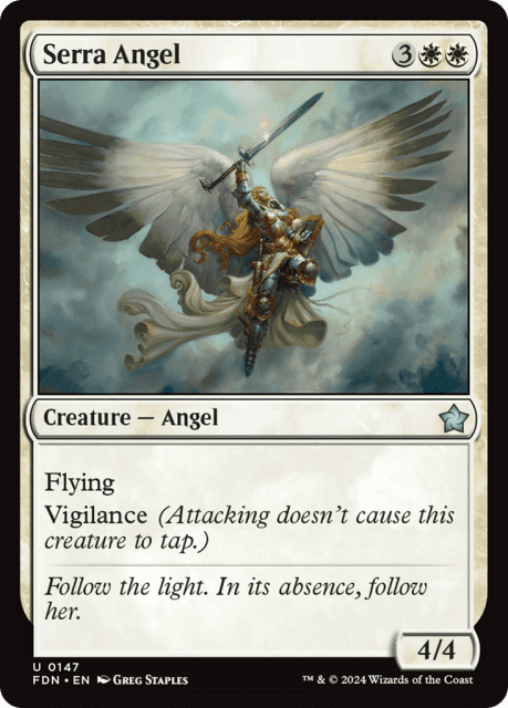 Serra Angel (147) — Foundations