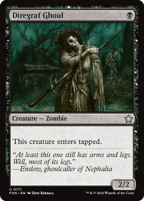 Diregraf Ghoul (171) — Foundations