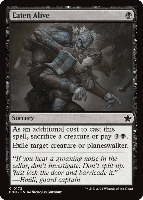 Eaten Alive (172) — Foundations