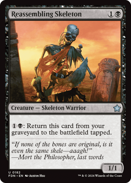 Reassembling Skeleton (182) — Foundations