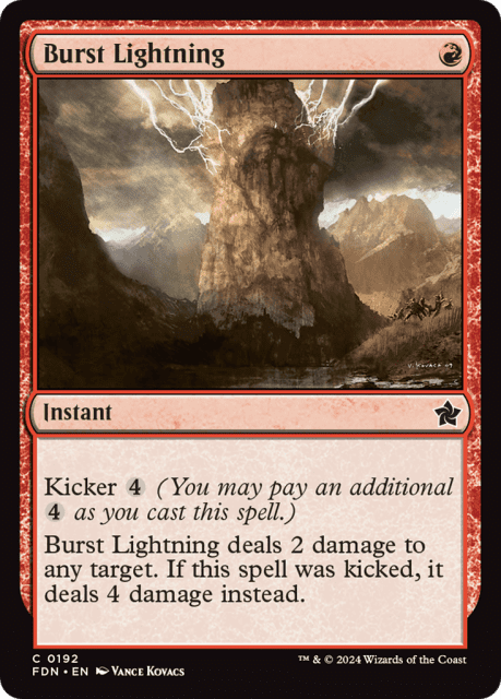 Burst Lightning (192) — Foundations