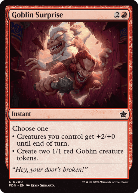 Goblin Surprise (200) — Foundations