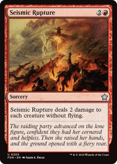 Seismic Rupture (205) — Foundations