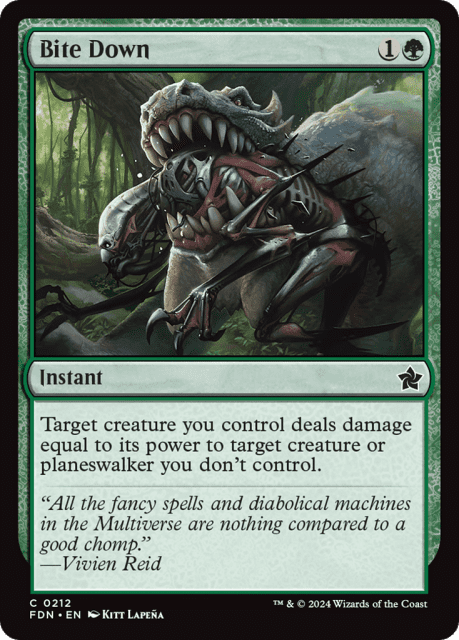 Bite Down (212) — Foundations