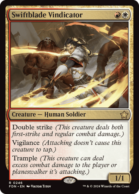 Swiftblade Vindicator (246) — Foundations