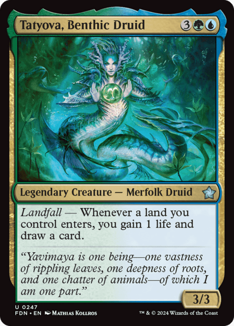 Tatyova, Benthic Druid (247) — Foundations