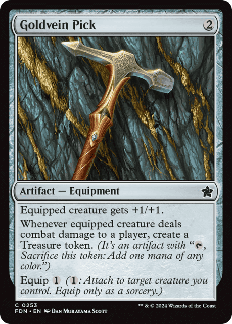Goldvein Pick (253) — Foundations