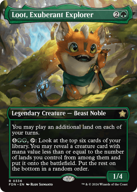Loot, Exuberant Explorer (336) — Foundations