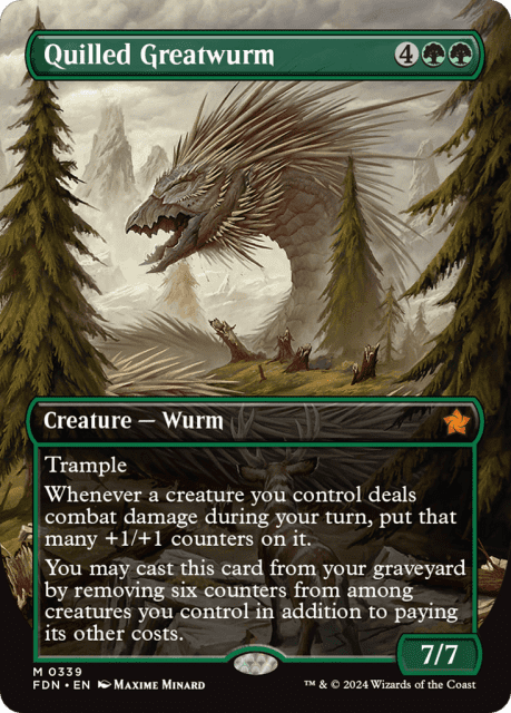Quilled Greatwurm (339) — Foundations