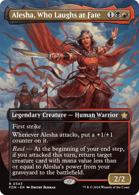Alesha, Who Laughs at Fate (343) — Foundations