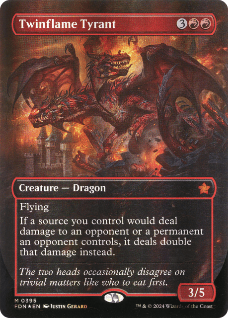 Twinflame Tyrant (395) — Foundations